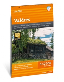 Wandelkaart Turkart Valdres | Noorwegen | Calazo