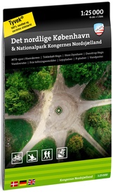 Wandelkaart Terrängkartor DK Det nordlige København & Nationalpark Kongernes Nordsjælland | Calazo