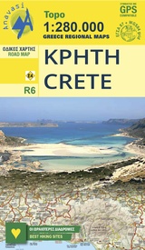 Wegenkaart - landkaart 6 Crete - Kreta | Anavasi