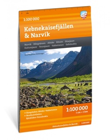 Wandelkaart Fjällkartor 1:100.000 Kebnekaisefjällen | Zweden | Calazo