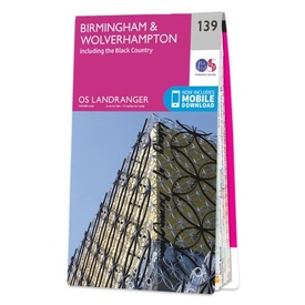 Wandelkaart - Topografische kaart 139 Landranger Birmingham & Wolverhampton | Ordnance Survey