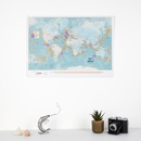 Scratch Map Surf the World Collect & Scratch | 60 x 42 cm | Maps International