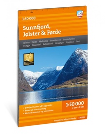 Wandelkaart Turkart Sunnfjord - Jolster - Forde - Sognefjord | Noorwegen | Calazo