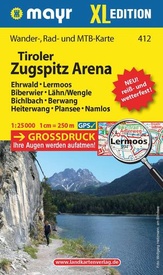 Wandelkaart 412 XL Tiroler Zugspitz Arena | Mayr