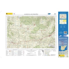 Topografische kaart 350-II Aldehuela de Periánez | CNIG - Instituto Geográfico Nacional1