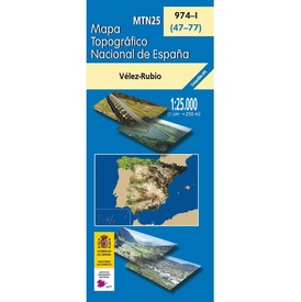 Topografische kaart 974-I Vélez-Rubio | CNIG - Instituto Geográfico Nacional