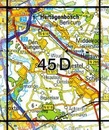 Topografische kaart - Wandelkaart 45D Schijndel | Kadaster