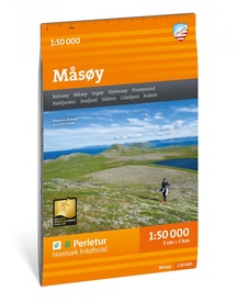 Wandelkaart Turkart Måsøy - Masoy | Noorwegen | Calazo