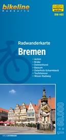 Fietskaart HB1 Bikeline Radkarte Bremen | Esterbauer