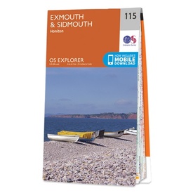 Wandelkaart - Topografische kaart 115 OS Explorer Map Exmouth & Sidmouth | Ordnance Survey