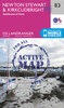 Wandelkaart - Topografische kaart 83 Landranger Active Newton Stewart / Kirkcudbright | Ordnance Survey