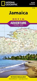 Wegenkaart - landkaart 3116 Adventure Map Jamaica | National Geographic