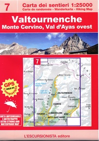 Wandelkaart 07 Valtournenche, Monte Cervino | L'Escursionista editore