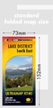 Wandelkaart Lake District Zuid Oost | Harvey Maps