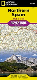 Wegenkaart - landkaart 3306 Adventure Map Spain Northern - Noord Spanje | National Geographic