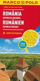 Wegenkaart - landkaart Romania - Roemenië | Marco Polo