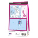 Wandelkaart - Topografische kaart 004 Landranger Shetland - South Mainland | Ordnance Survey