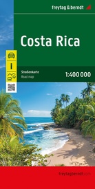 Wegenkaart - landkaart Costa Rica | Freytag & Berndt