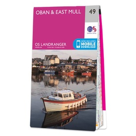 Wandelkaart - Topografische kaart 049 Landranger Oban & East Mull | Ordnance Survey