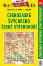 Fietskaart 202 Českosaské Švýcarsko, České středohoří | Shocart