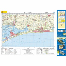 Topografische kaart 998-IV Isla Cristina | CNIG - Instituto Geográfico Nacional1