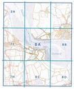 Topografische kaart - Wandelkaart 8A Termunten | Kadaster