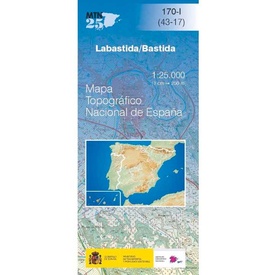 Topografische kaart 170-I Labastida / Bastida | CNIG - Instituto Geográfico Nacional