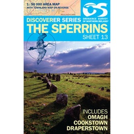 Wandelkaart 13 Discoverer The Sperrins | Ordnance Survey Northern Ireland