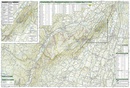 Wandelkaart 750 Topographic Map Guide Shawangunk Mountains | National Geographic