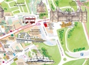 Stadsplattegrond Edinburgh illustrated map | Collins