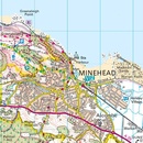 Wandelkaart - Topografische kaart 181 Landranger Minehead & Brendon Hills, Dulverton & Tiverton | Ordnance Survey