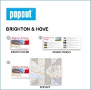 Stadsplattegrond Popout Map Brighton and Hove | Compass Maps