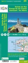 Fietskaart - Wandelkaart 75024 Bretagne - Pointe du Raz, Presqu'ile de Crozon, Ouessant - les Abers | IGN - Institut Géographique National