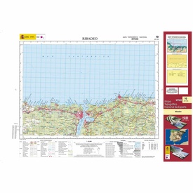 Topografische kaart 10 Ribadeo | CNIG - Instituto Geográfico Nacional1