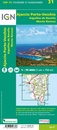 Fietskaart - Wandelkaart 31 Ajaccio - Porto Vecchio - Corsica | IGN - Institut Géographique National