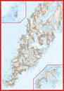 Wandelkaart Hoyfjellskart Lofoten: Moskenesøya & Flakstadøya | Noorwegen | Calazo