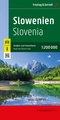 Wegenkaart - landkaart Slovenië - Slowenien 1:200.000 | Freytag & Berndt