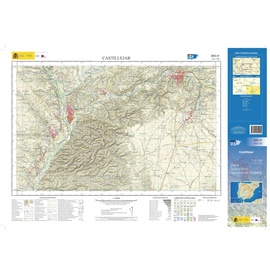 Topografische kaart 950-IV Castillejar | CNIG - Instituto Geográfico Nacional1