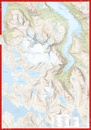 Wandelkaart Hoyfjellskart Narvik: Frostisen - Nuorjjovárri | Noorwegen | Calazo