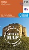 Wandelkaart - Topografische kaart 290 OS Explorer Map | Active York | Ordnance Survey