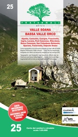 Wandelkaart 25 Valle Soana, Bassa Valle Orco | Fraternali Editore