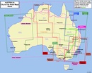 Wegenkaart - landkaart Melbourne to Sydney | Hema Maps