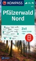 Wandelkaart 471 Pfälzerwald Nord | Kompass