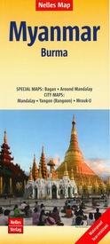 Wegenkaart - landkaart Myanmar - Birma | Nelles Verlag