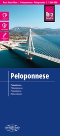 Wegenkaart - landkaart Peloponnese - Peloponessos | Reise Know-How Verlag