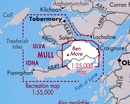 Wandelkaart Mull - Iona - Ulva | Harvey Maps