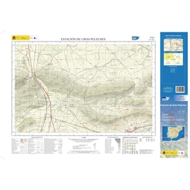 Topografische kaart 712-I Estación de Urda Peleches | CNIG - Instituto Geográfico Nacional1