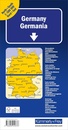 Wegenkaart - landkaart Deutschland - Duitsland Noord+Zuid | Kümmerly & Frey