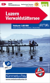 Fietskaart 11 Luzern - Vierwaldstättersee | Kümmerly & Frey